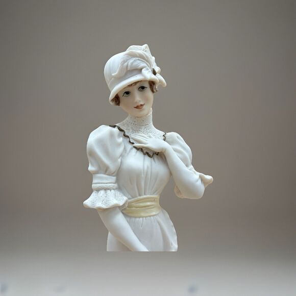 Giuseppe Armani "Dear Friends" Figurine Florence Lady with Poodle & Gold 1994 - Picture 8 of 11